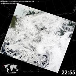 Level 1B Image at: 2255 UTC