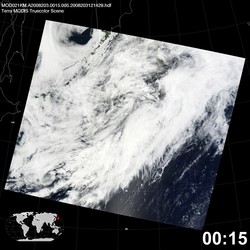 Level 1B Image at: 0015 UTC