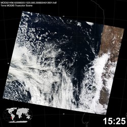 Level 1B Image at: 1525 UTC