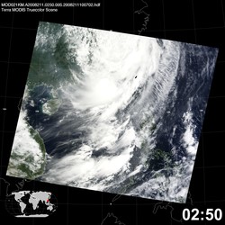 Level 1B Image at: 0250 UTC