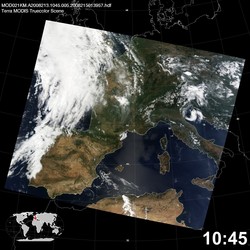 Level 1B Image at: 1045 UTC