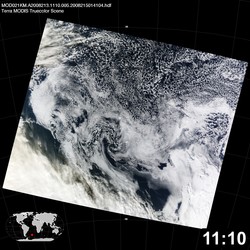 Level 1B Image at: 1110 UTC