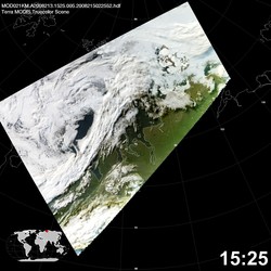 Level 1B Image at: 1525 UTC