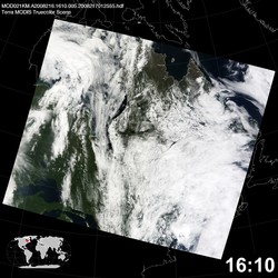 Level 1B Image at: 1610 UTC