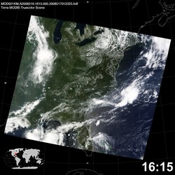 Level 1B Image at: 1615 UTC