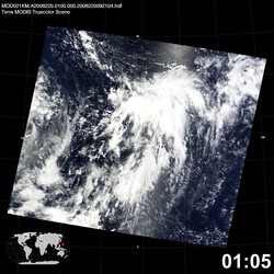 Level 1B Image at: 0105 UTC