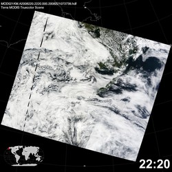 Level 1B Image at: 2220 UTC