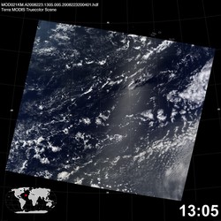 Level 1B Image at: 1305 UTC