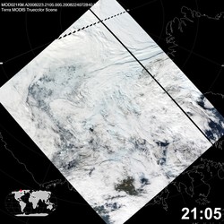 Level 1B Image at: 2105 UTC