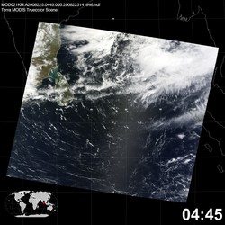 Level 1B Image at: 0445 UTC