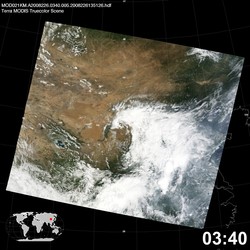 Level 1B Image at: 0340 UTC