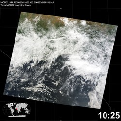 Level 1B Image at: 1025 UTC