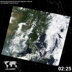 Level 1B Image at: 0225 UTC