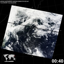 Level 1B Image at: 0040 UTC