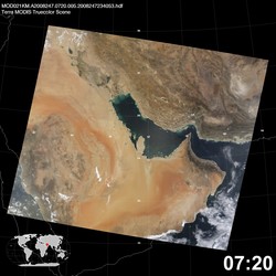 Level 1B Image at: 0720 UTC