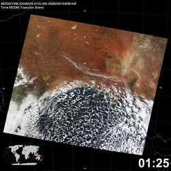 Level 1B Image at: 0125 UTC