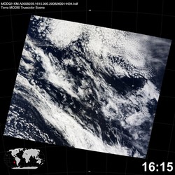 Level 1B Image at: 1615 UTC