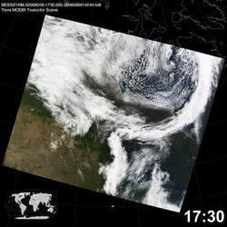 Level 1B Image at: 1730 UTC