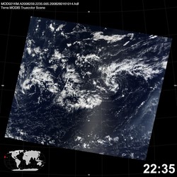 Level 1B Image at: 2235 UTC