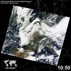 Level 1B Image at: 1050 UTC