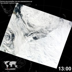 Level 1B Image at: 1300 UTC