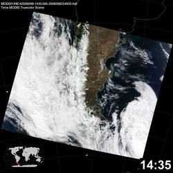 Level 1B Image at: 1435 UTC