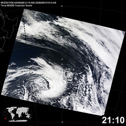 Level 1B Image at: 2110 UTC