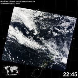 Level 1B Image at: 2245 UTC