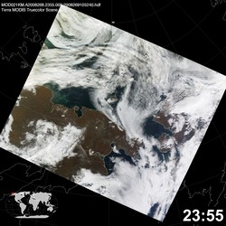 Level 1B Image at: 2355 UTC