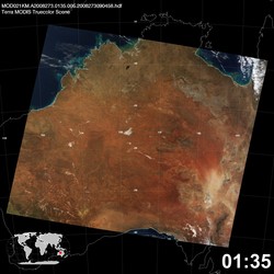 Level 1B Image at: 0135 UTC