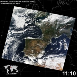 Level 1B Image at: 1110 UTC