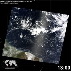 Level 1B Image at: 1300 UTC