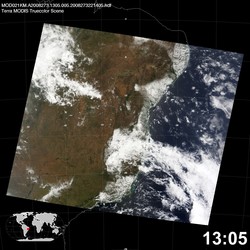 Level 1B Image at: 1305 UTC