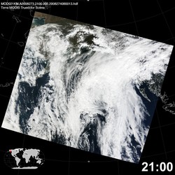 Level 1B Image at: 2100 UTC