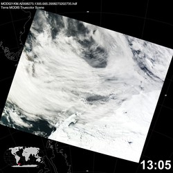 Level 1B Image at: 1305 UTC