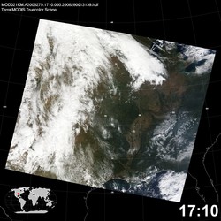 Level 1B Image at: 1710 UTC