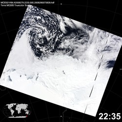 Level 1B Image at: 2235 UTC