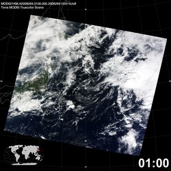 Level 1B Image at: 0100 UTC