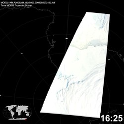 Level 1B Image at: 1625 UTC