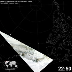 Level 1B Image at: 2250 UTC