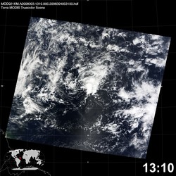 Level 1B Image at: 1310 UTC