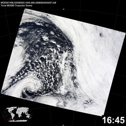 Level 1B Image at: 1645 UTC