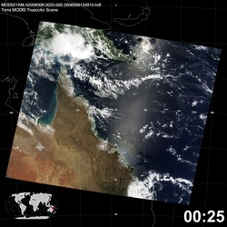 Level 1B Image at: 0025 UTC