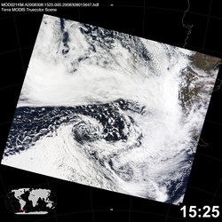 Level 1B Image at: 1525 UTC