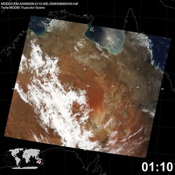 Level 1B Image at: 0110 UTC