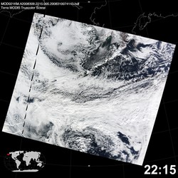 Level 1B Image at: 2215 UTC