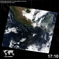 Level 1B Image at: 1710 UTC