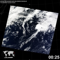 Level 1B Image at: 0025 UTC