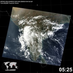 Level 1B Image at: 0525 UTC