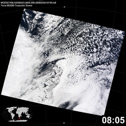 Level 1B Image at: 0805 UTC